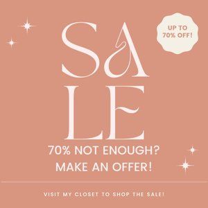 UP TO 70% SALE